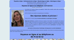 Desktop Screenshot of krys-voyance.com